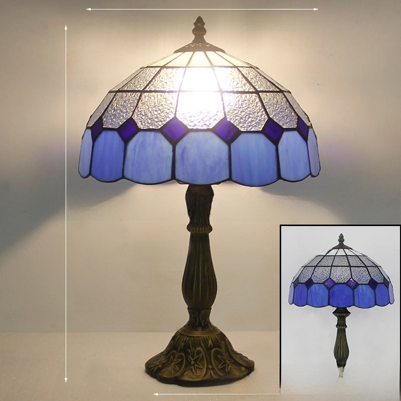 European Retro Table Lamp with Decorative Designs