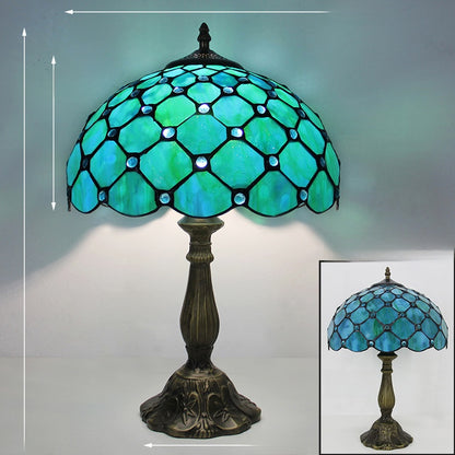 European Retro Table Lamp with Decorative Designs