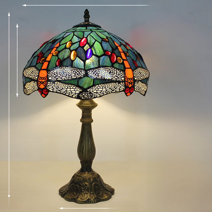 European Retro Table Lamp with Decorative Designs
