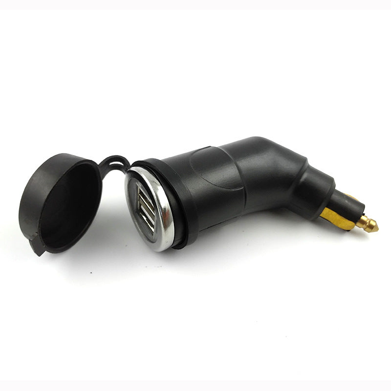 European Standard Motorcycle USB Car Charger 3.3A Dual Port