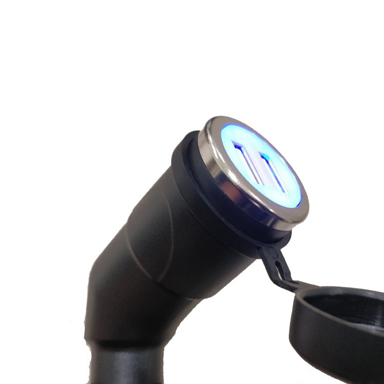 European Standard Motorcycle USB Car Charger 3.3A Dual Port
