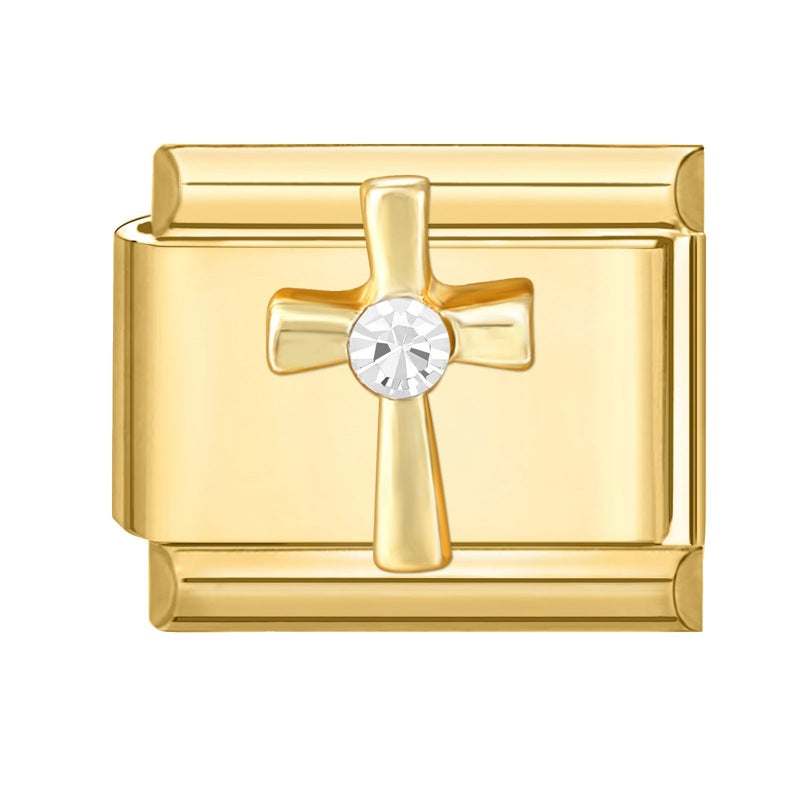 European Style Butterfly Pearl Charm