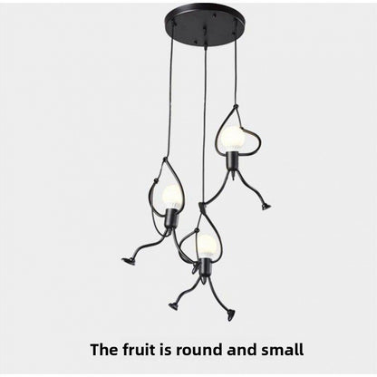 European-style figurine chandelier