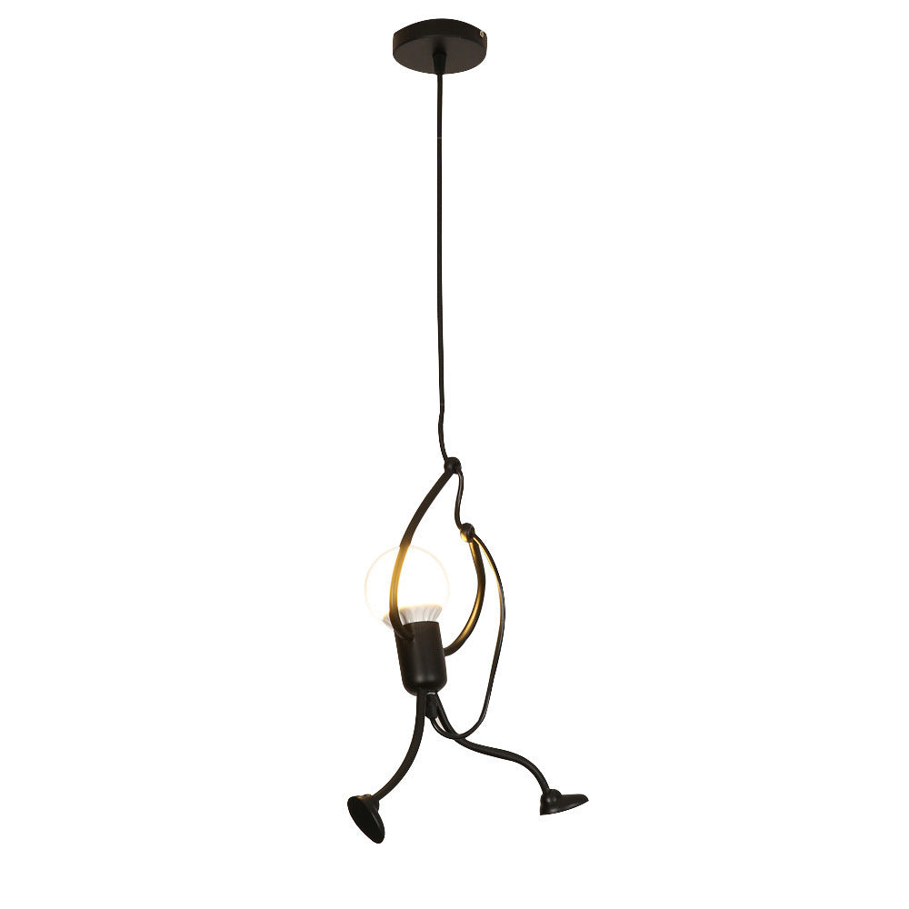 European-style figurine chandelier