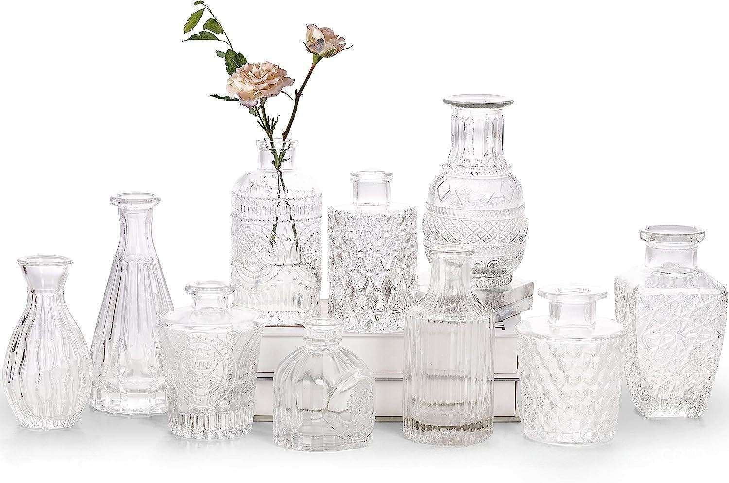 European Style Glass Decorative Vases