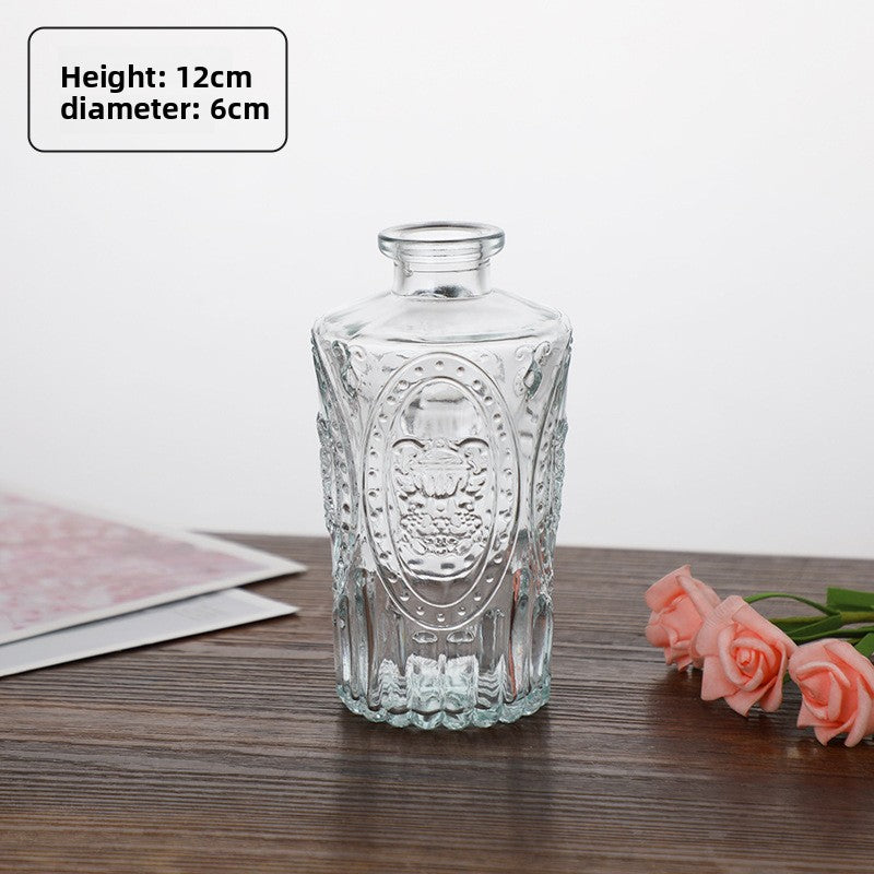 European Style Glass Decorative Vases