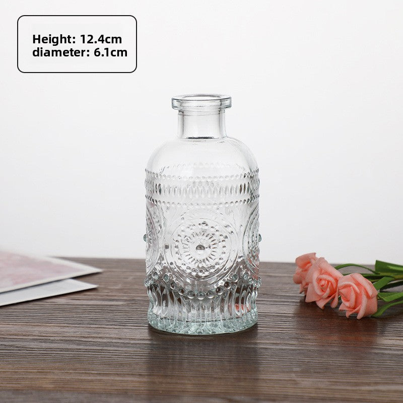 European Style Glass Decorative Vases