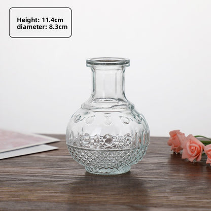 European Style Glass Decorative Vases