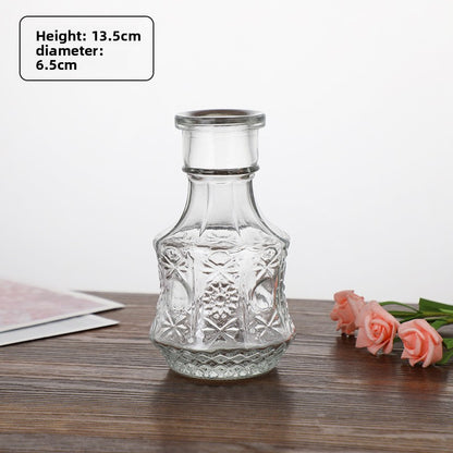 European Style Glass Decorative Vases