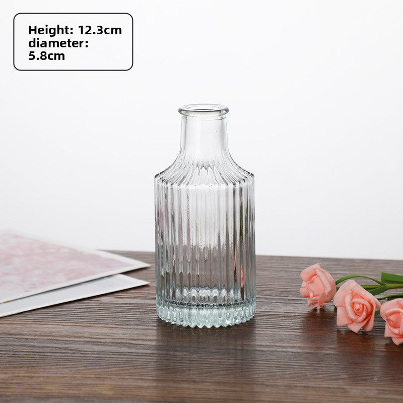 European Style Glass Decorative Vases