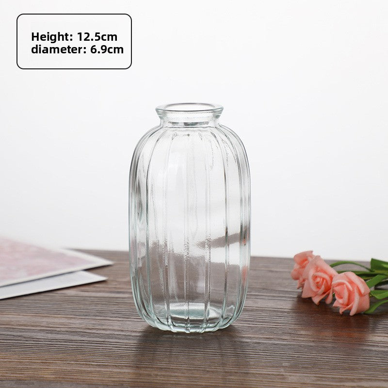 European Style Glass Decorative Vases