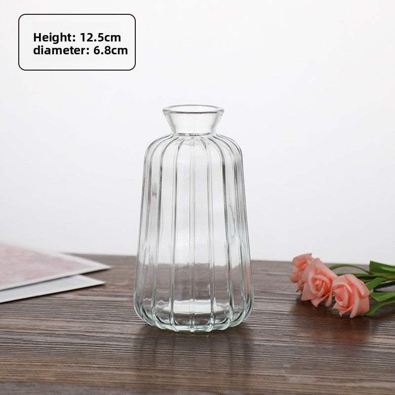 European Style Glass Decorative Vases