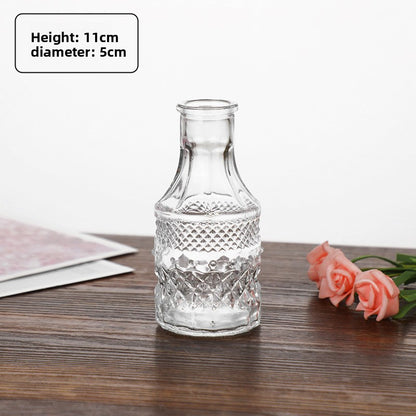 European Style Glass Decorative Vases