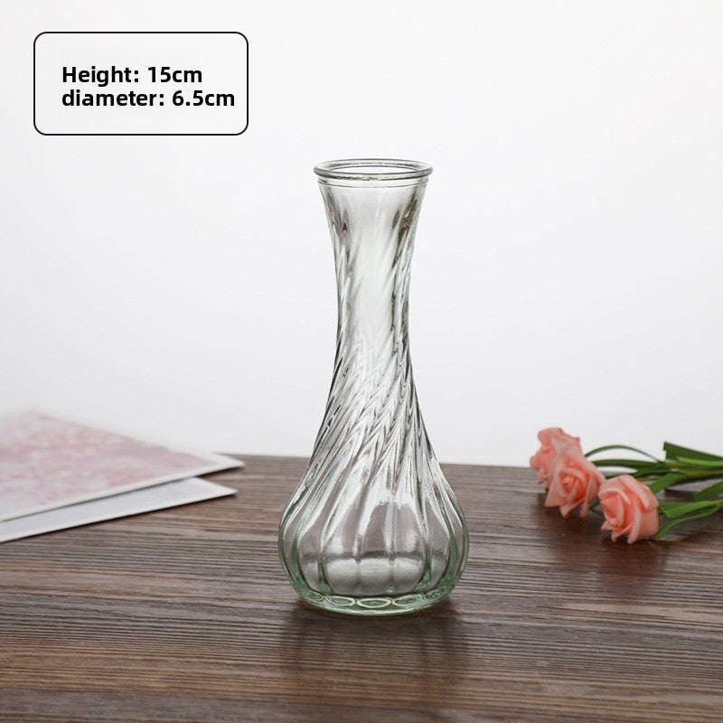 European Style Glass Decorative Vases