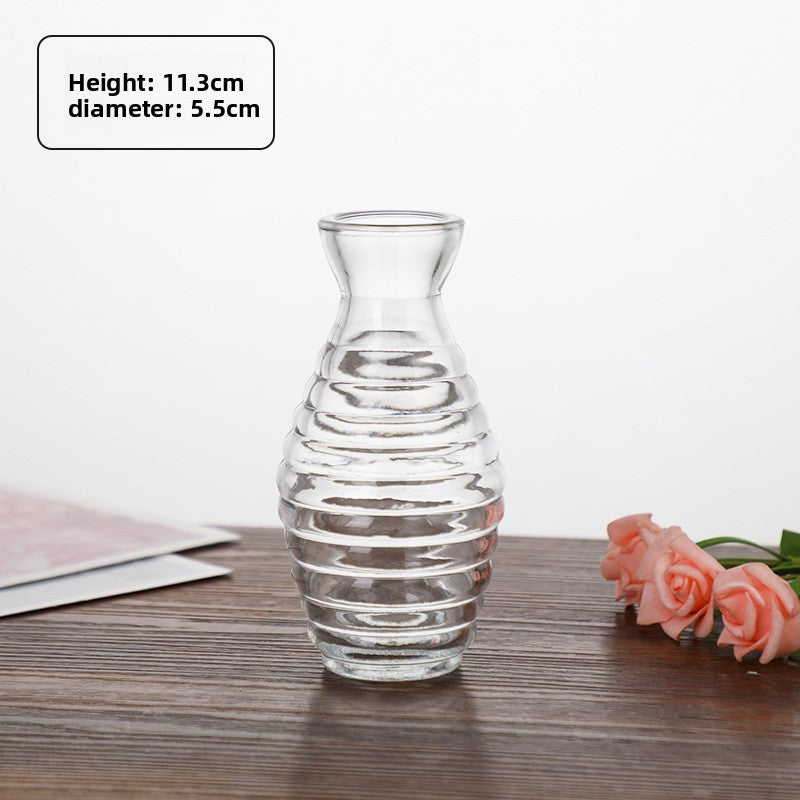European Style Glass Decorative Vases