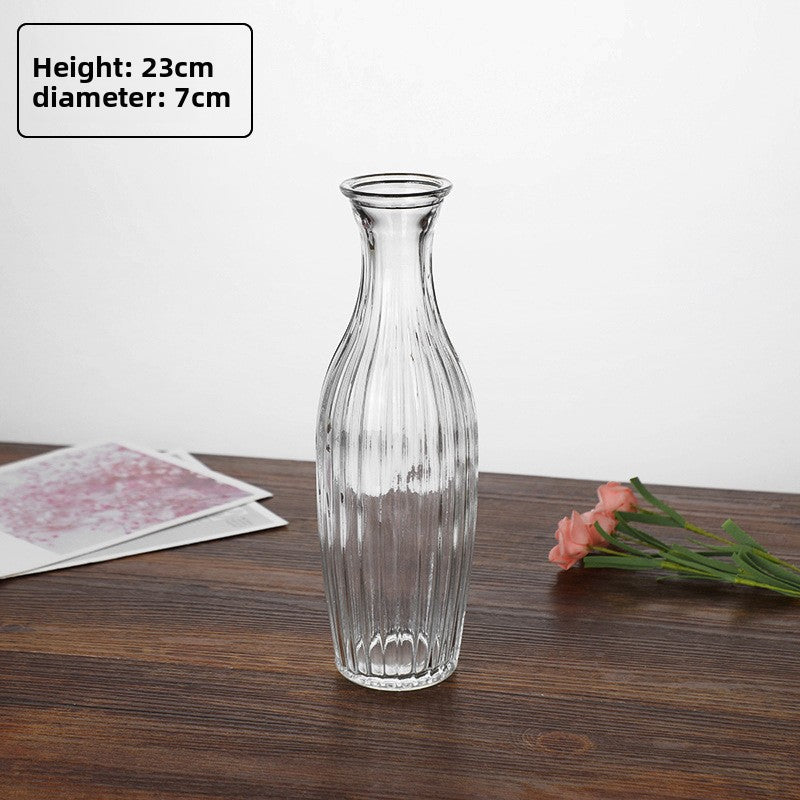 European Style Glass Decorative Vases