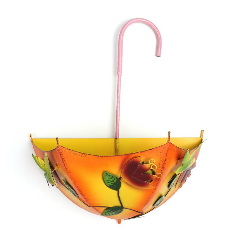 European Style Iron Wall Hanging Flower Basket