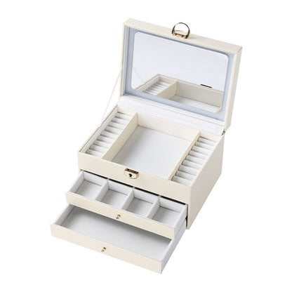 European-style multi-layer jewelry storage box