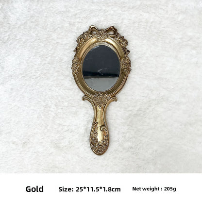 European Style Resin Handheld Mirror