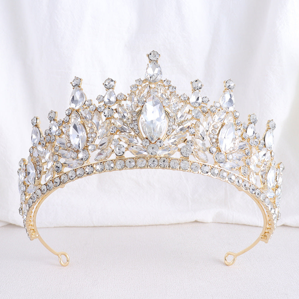 European Style Rhinestone Wedding Bride Crown