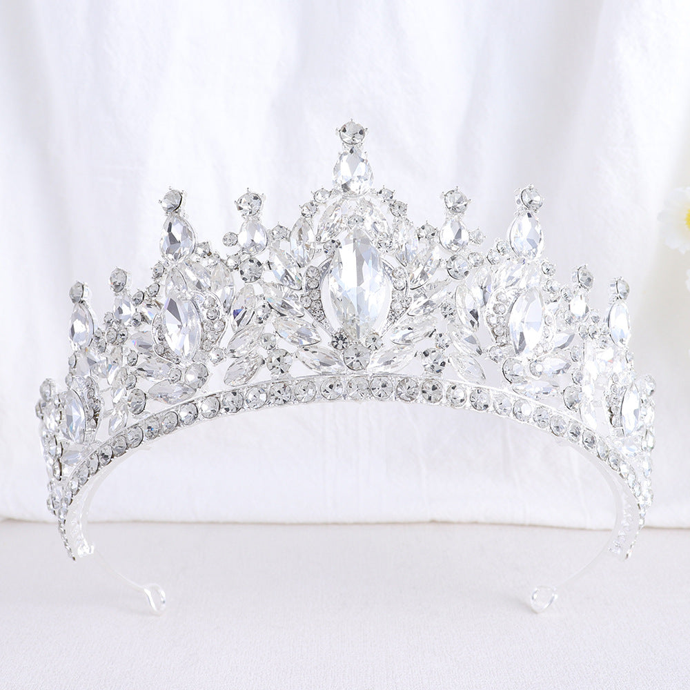 European Style Rhinestone Wedding Bride Crown