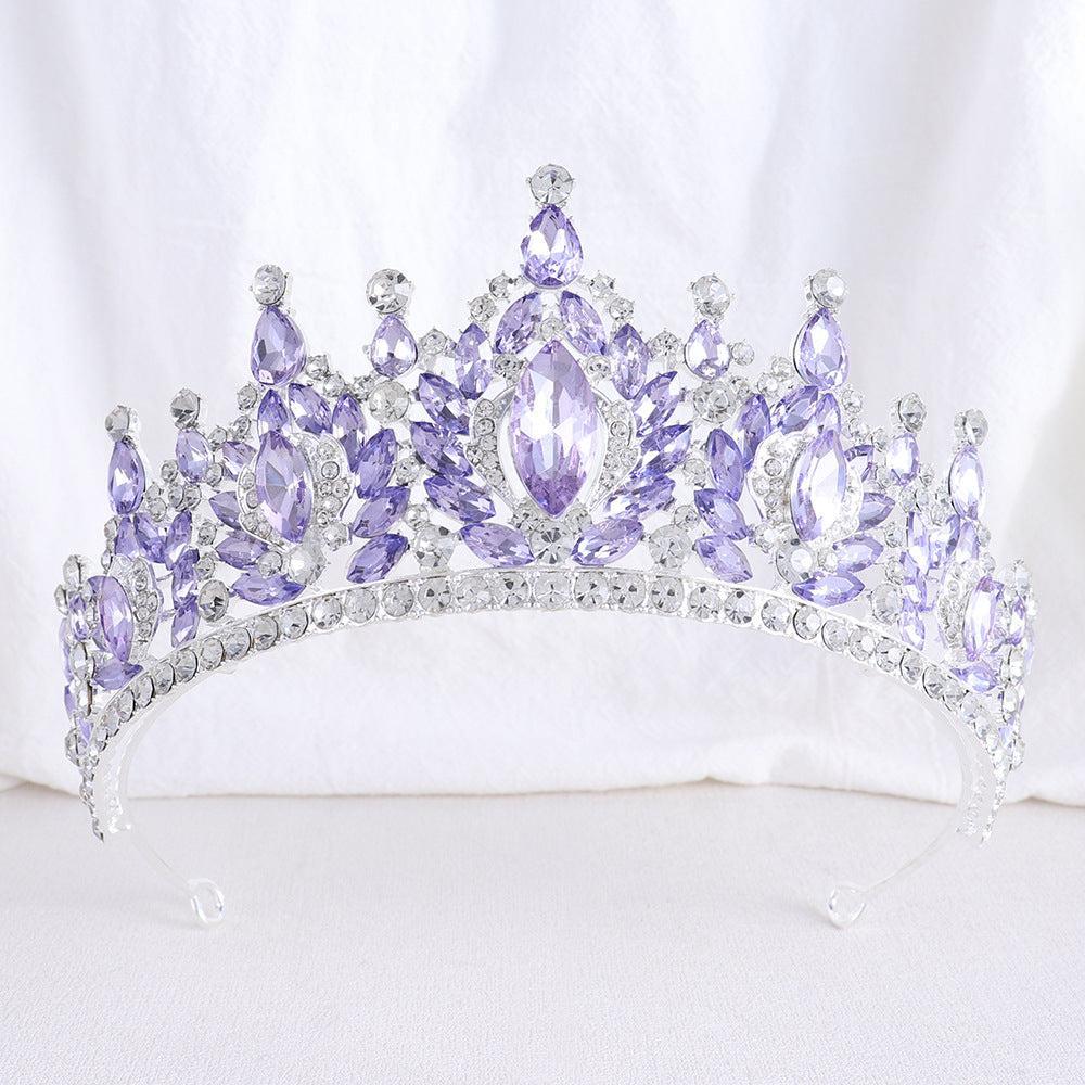 European Style Rhinestone Wedding Bride Crown