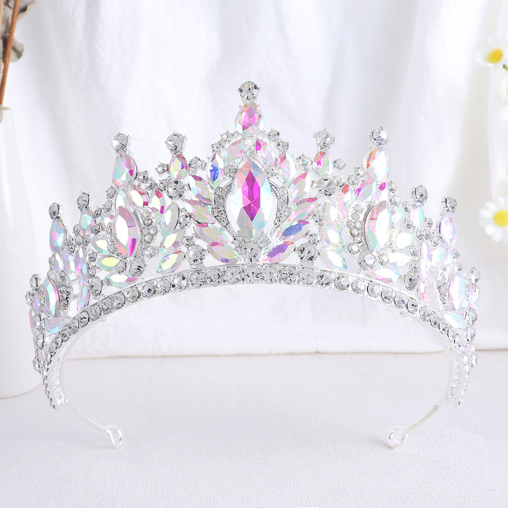 European Style Rhinestone Wedding Bride Crown