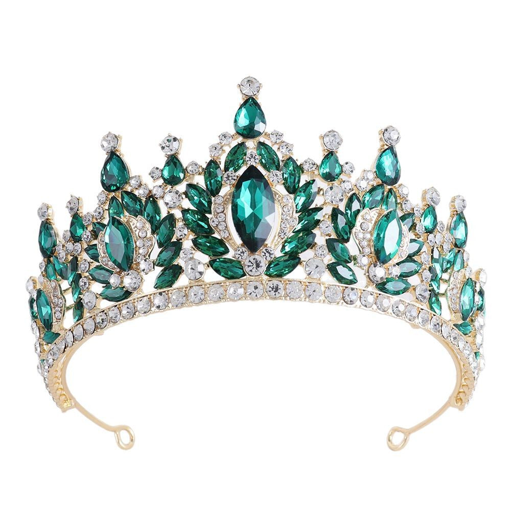 European Style Rhinestone Wedding Bride Crown
