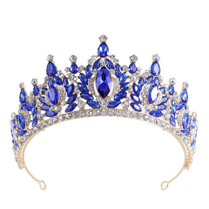 European Style Rhinestone Wedding Bride Crown