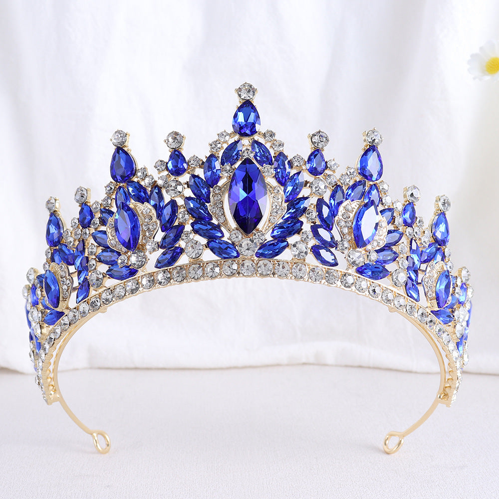 European Style Rhinestone Wedding Bride Crown