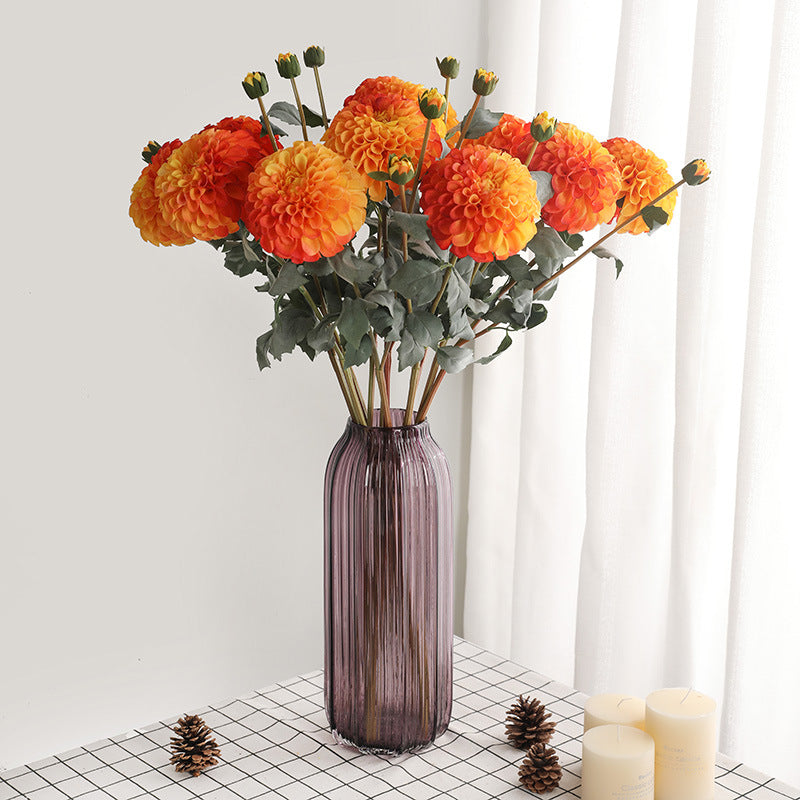European Style Silk Dahlia Bouquet