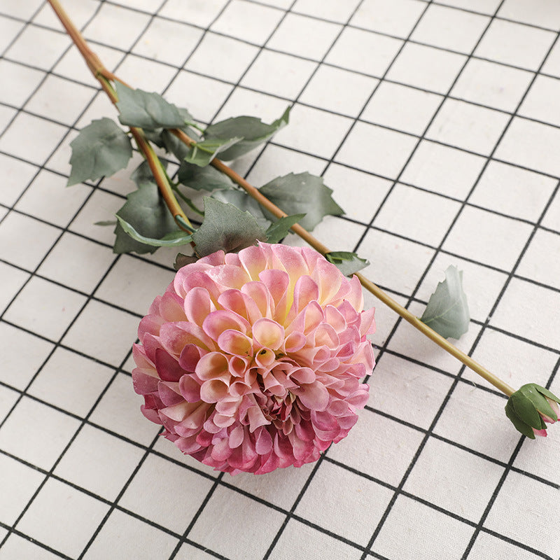 European Style Silk Dahlia Bouquet