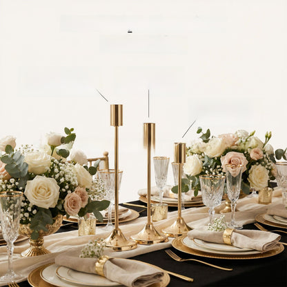 European Wedding Candle Holders Set