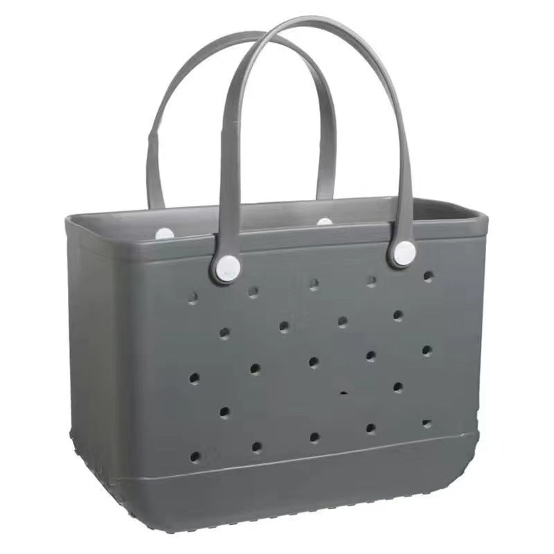 EVA Beach Handbag Lightweight Waterproof Shoulder Bag