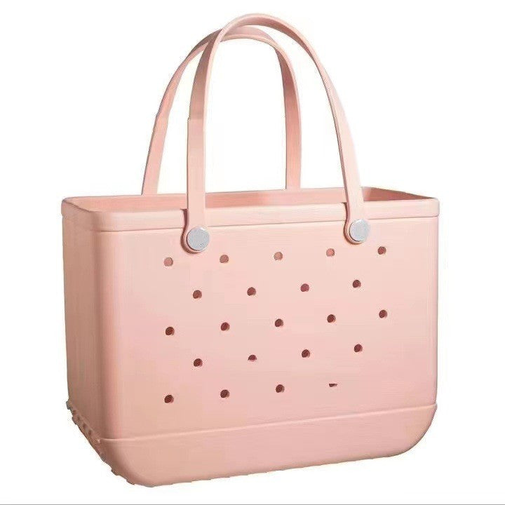 EVA Beach Handbag Lightweight Waterproof Shoulder Bag