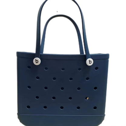 EVA Beach Handbag Lightweight Waterproof Shoulder Bag
