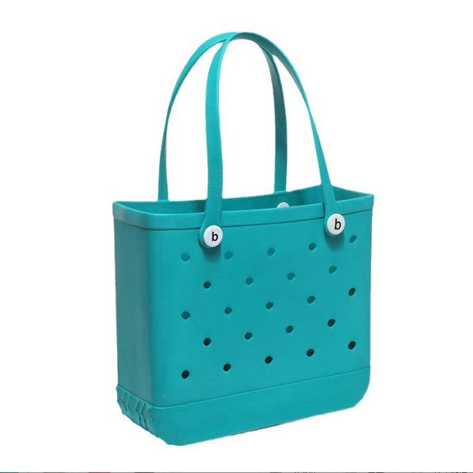 EVA Beach Handbag Lightweight Waterproof Shoulder Bag