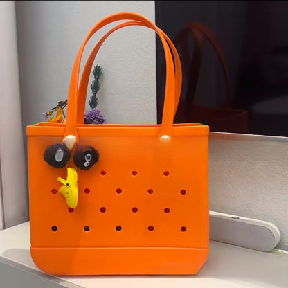 EVA Beach Waterproof Tote Bag with DIY Holes