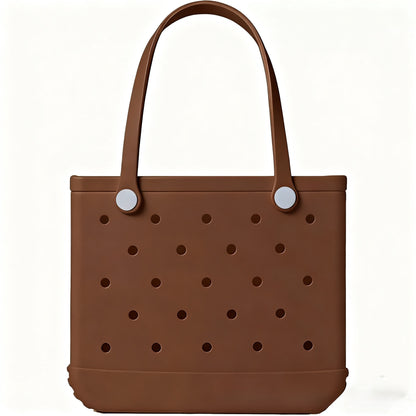EVA Beach Waterproof Tote Bag with DIY Holes