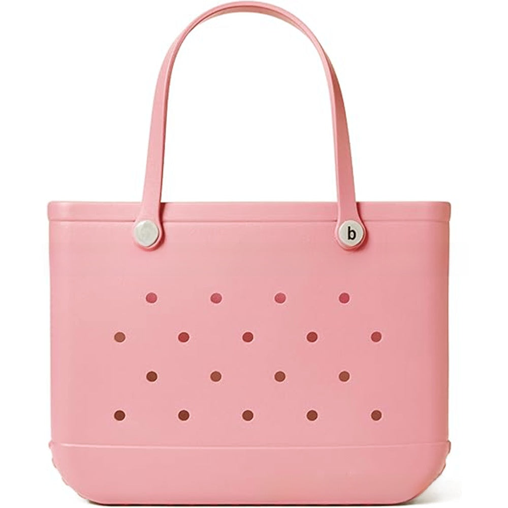 EVA Beach Waterproof Tote Bag with DIY Holes