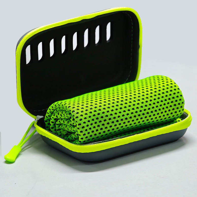 EVA Box Cooling Sports Towel Quick-Dry Sweat Absorbent for Outdoor Gym