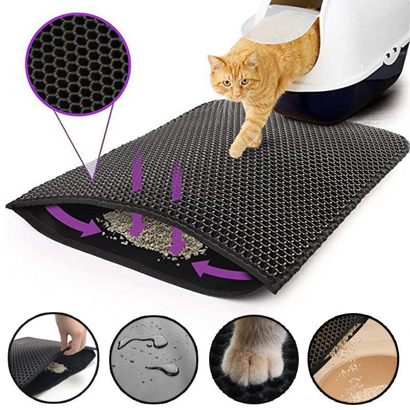EVA Double-Layer Cat Litter Mat