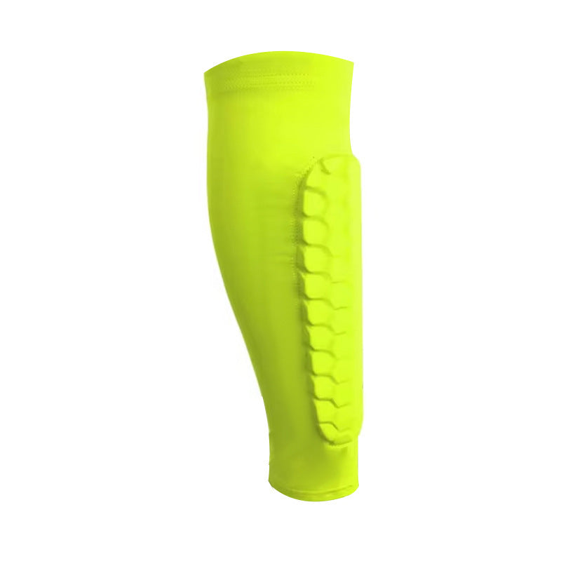 EVA Honeycomb Anti-Impact Shin Guard Calf Socks for Basketball Football Cycling