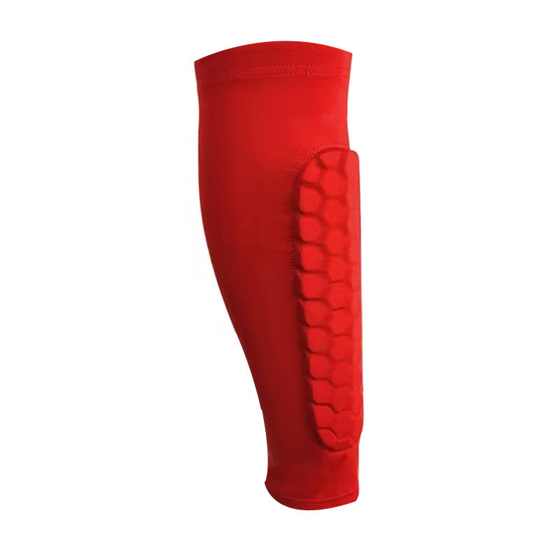 EVA Honeycomb Anti-Impact Shin Guard Calf Socks for Basketball Football Cycling