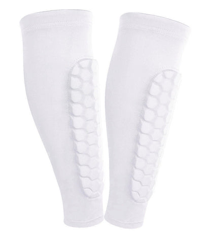 EVA Honeycomb Anti-Impact Shin Guard Calf Socks for Basketball Football Cycling