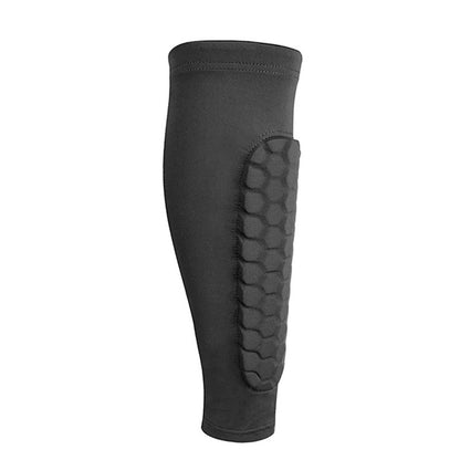 EVA Honeycomb Anti-Impact Shin Guard Calf Socks for Basketball Football Cycling