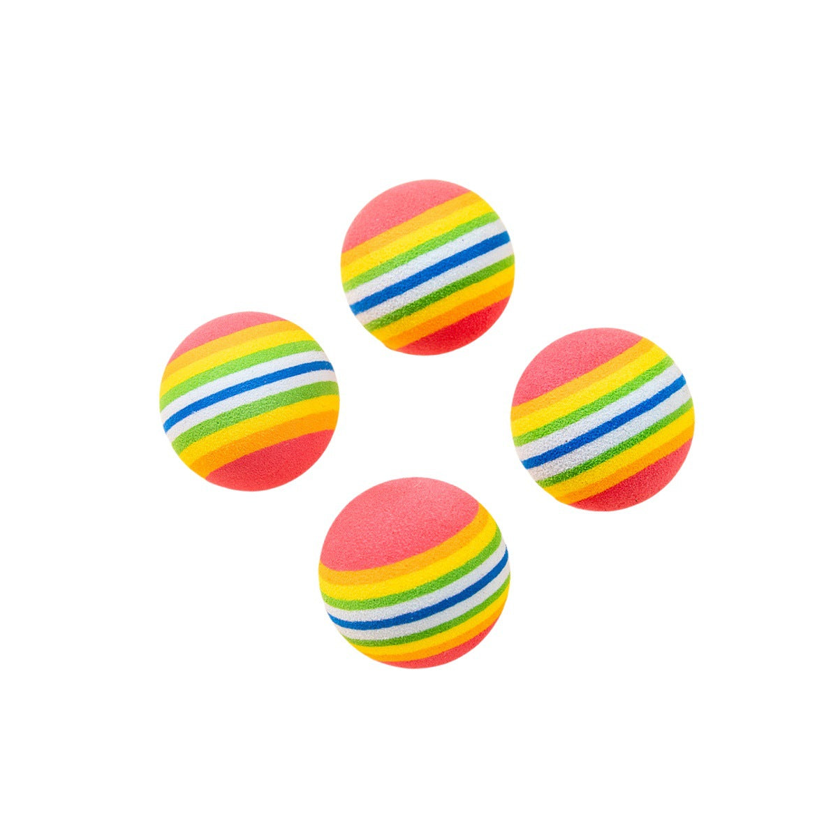 EVA Rainbow Cat Chew Toy