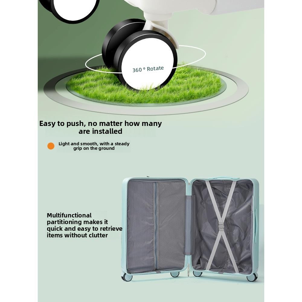 EVA Rolling Travel Suitcase