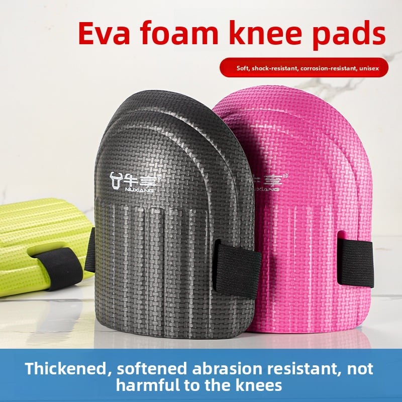 eva thickened wear-resistant knee pads for construction sites