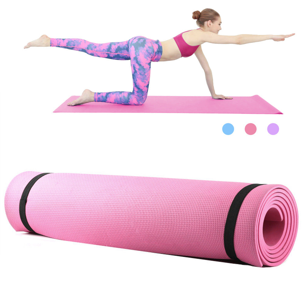 EVA Yoga Mat 4-10mm Fitness Mat Non-Slip Exercise Mat